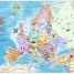 Puzzle Carte d'Europe 200 pcs RAV128419 Ravensburger 2