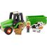 Tracteur et remorque vert UL1567 Ulysse 2