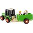 Tracteur et remorque vert UL1567 Ulysse 4