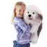 Marionnette à main Chien Bobtail FO-2029 Folkmanis 3