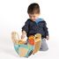 Poule musicale en bois MT216570 Manhattan Toy 5