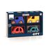 Coffret de 4 voitures en bois City V2370 Vilac 3