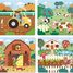 4 puzzles évolutifs Ferme V2632 Vilac 2