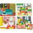4 puzzles La Maison V2643 Vilac 2