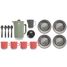 Set de café en filet 17 pcs DA2680 Dantoy 2