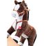 Cheval à bascule marron foncé TRU-29708 Trudi 4
