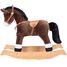 Cheval à bascule marron foncé TRU-29708 Trudi 2