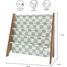 Bibliothèque enfant damier vert EFK-107-016-021 3 Sprouts 3