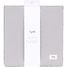 Cube de rangement uni gris clair EFK107-002-027 3 Sprouts 4