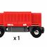 Wagon cargo rouge BR33938 Brio 4