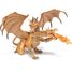 Figurine Dragon à deux têtes or PA38938-2984 Papo 2