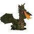 Figurine Dragon ailé vert avec flamme PA39025-2855 Papo 1