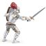 Figurine Chevalier en armure au plumet rouge PA-39244 Papo 3