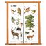 Tableau triptyque La Forêt JJ4671 Jeujura 1