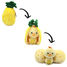 Peluche Flipetz Poussin Ananas DE-80106 Les Déglingos 2