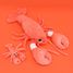 Peluche homard maman et son bébé corail DE75601 Les Déglingos 5
