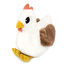 Peluche poule maman et son bébé DE76010 Les Déglingos 5