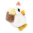 Peluche poule maman et son bébé DE76010 Les Déglingos 3