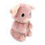 Peluche cochon maman et son bébé rose DE76020 Les Déglingos 6