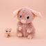 Peluche cochon maman et son bébé rose DE76020 Les Déglingos 3