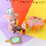 Peluche cochon maman et son bébé rose DE76020 Les Déglingos 4