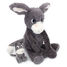 Peluche âne maman et son bébé gris DE76030 Les Déglingos 1