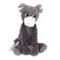 Peluche âne maman et son bébé gris DE76030 Les Déglingos 4