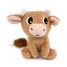 Peluche vache maman et son bébé marron DE76050 Les Déglingos 6