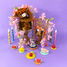 Peluche vache maman et son bébé marron DE76050 Les Déglingos 8