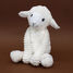 Peluche mouton maman et son bébé blanc DE76060 Les Déglingos 5