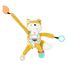 Peluche d'activités nomade Cyranos le renard DE42136 Les Déglingos 5