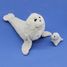 Peluche otarie maman et son bébé gris DE76100 Les Déglingos 4