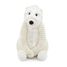 Peluche ours polaire maman et son bébé blanc DE76110 Les Déglingos 5