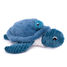 Peluche maman bébé tortue bleu DE73500 Les Déglingos 1