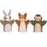 Marionnettes Écureuil, Lapin et Hérisson GK50961 Goki 1