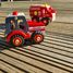 Tracteur rouge en bois EG511040 Egmont Toys 2