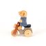 Alexis l'ours sur son scooter EG511180 Egmont Toys 3