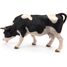 Figurine Vache noire et blanche broutant PA51150-3153 Papo 7