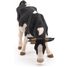 Figurine Vache noire et blanche broutant PA51150-3153 Papo 2