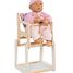 Chaise haute poupée avec table 2 en 1 GK51483 Goki 3