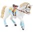 Figurine Cheval de la cavalière adulte fashion bleue PA51545-3615 Papo 6
