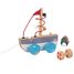 Bateau à tirer avec circuit de motricité GK54849 Goki 2