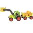 Tracteur avec remorque à foin GK55887 Goki 1