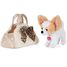 Chien en peluche dans son sac TRU-56080 Trudi 2