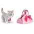 Chat en peluche dans son sac TRU-56081 Trudi 2