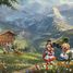 Puzzle Mickey et Minnie dans les Alpes 1000 pcs S-59938 Schmidt Spiele 2