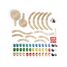 Le Cyclone circuit de billes HAPE6008-3739 Quadrilla 3