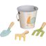 Seau avec outils de jardin Escargot GK63870 Goki 1