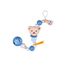 Attache-tétine Ours Steiff bleu SE64303 Selecta 3