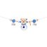 Chaîne pour poussette Ours Steiff bleu SE64305 Selecta 7